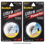 Daihan Science 3M Scotch Ultra Powerful Double Sided Tape, High-adhesion, Acrylic Foam, White