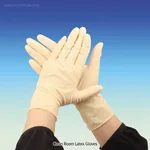 Daihan Science Koreca Clean Room Latex Glove, Grade 100 Class, Textured, L229 & 305mm, Anti-st