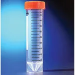 Thermo Fisher Scientific Polypropylene Centrifuge Tubes, Sterile, 50mL Conical tube with self-standing bottom; Max RCF: 3000xG; Polypropylene cap; No rack