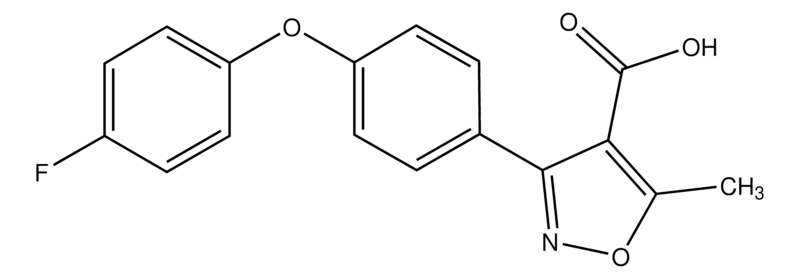 Merck 3-(4-(4-Fluorophenoxy)phenyl)-5-methylisoxazole-4-carboxylic acid