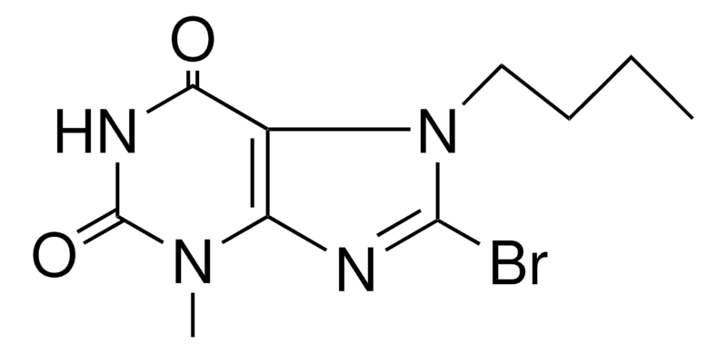 Merck 8-BROMO-7-BUTYL-3-METHYL-3,7-D - 25 MG&