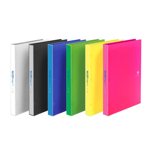 OFFICENEX 문화 젤리팝스 PP 3공D링바인더(JB546-73/청색)