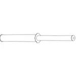 Thermo Fisher Scientific Standard Fluid Transfer Assembly Adaptor Set, 1/4 in. (1/16 in. wall) to 3/8 in.