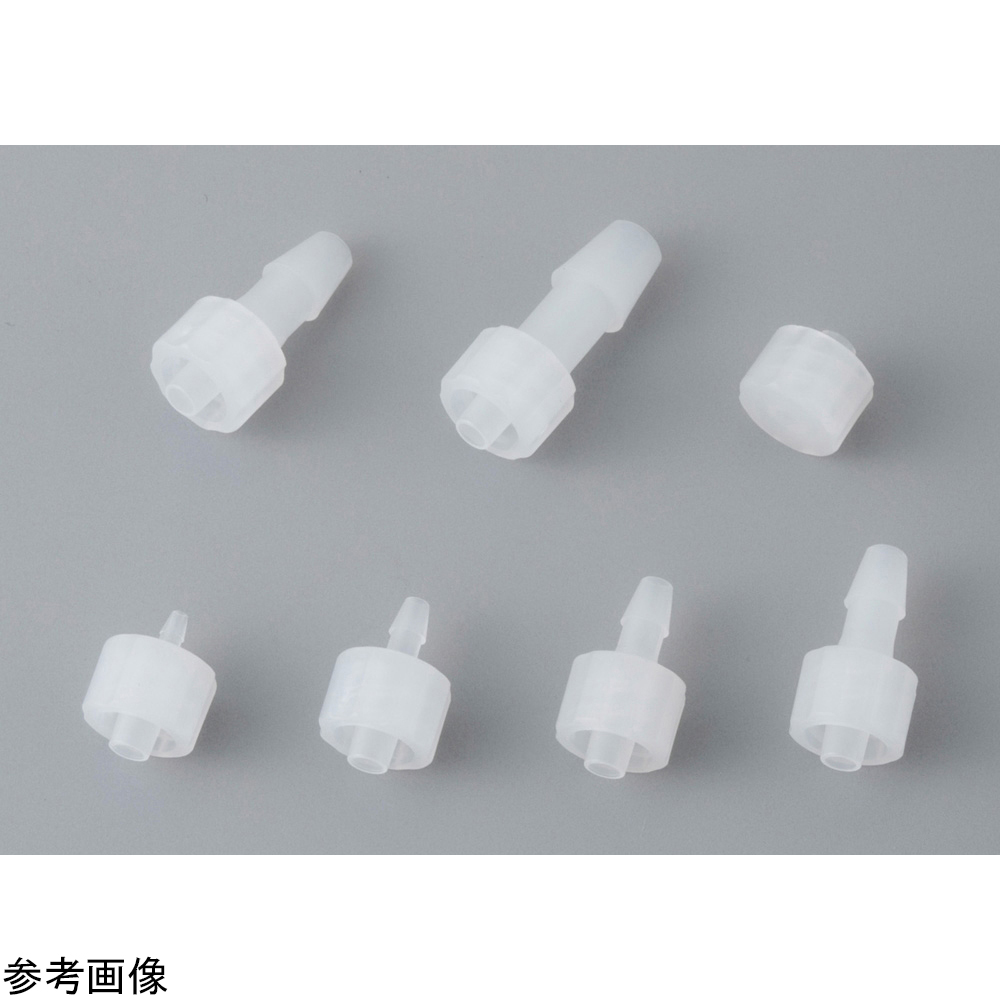 AS ONE Male Lure Fitting (PVDF·for Soft Tube), 수 루어피팅 (PVDF제, 연질튜브용)