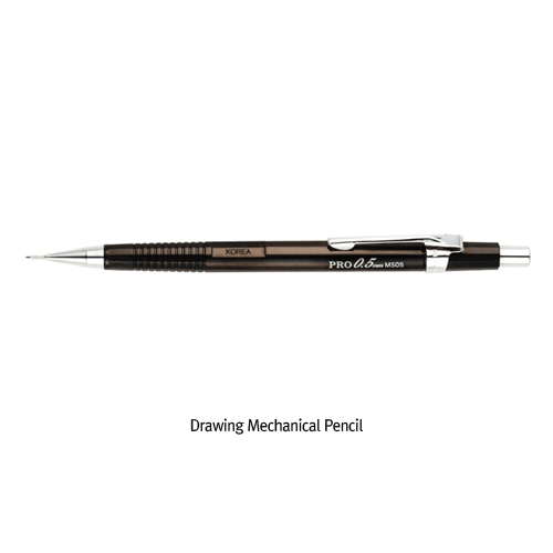Daihan Science Drawing Mechanical Pencil, Sharp Lead Φ0.5mm<br>For Drawing/Office, L142mm, 8g,