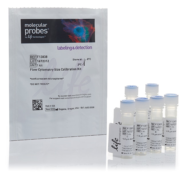 Thermo Fisher Scientific Flow Cytometry Size Calibration Kit (nonfluorescent microspheres)