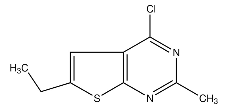 Merck 4-Chloro-6-ethyl-2-methylthieno[2,3-d]pyrimidine