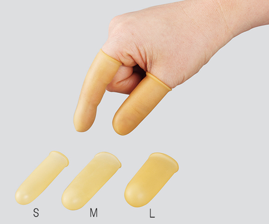 AS ONE Latex Finger Cot, 손가락 골무
