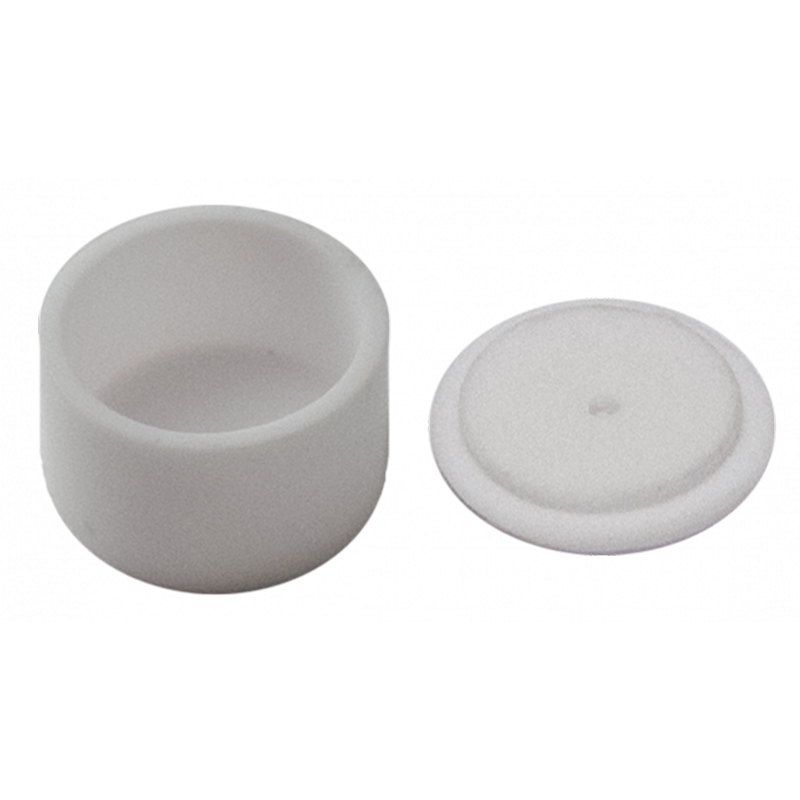 DSC Consumables Premium alumina crucible/lid set compare to Netzsch 399972/399973   / Netzsch타입 알루미나 도가니&리드