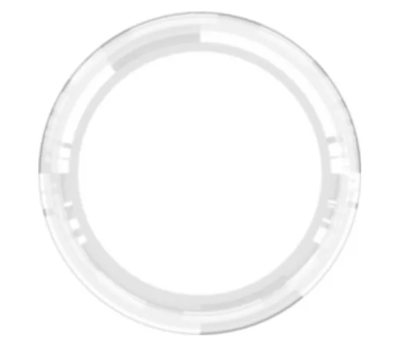 Molded Gasket for Mini Flange SFMN Series Fittings, 0.75 inch, Platinum-Cured Silicone