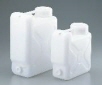 AS ONE Wide-mouth Flat Bottle PE, 편평 광구병