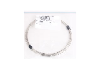 Waters Tubing, 1/16 in (1.6mm) O.D. X 0.009 in (0.23 mm) I.D. X 10 ft (3.0 m) Length , Stainless Steel