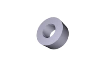Waters Spacer, Ceramic, 5 mm