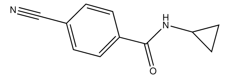 Merck 4-Cyano-N-cyclopropylbenzamide