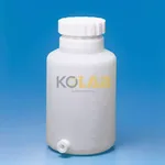 Flon Industry PFA thick-walled wide mouth bottles with boss / 두꺼운PFA하구광구병