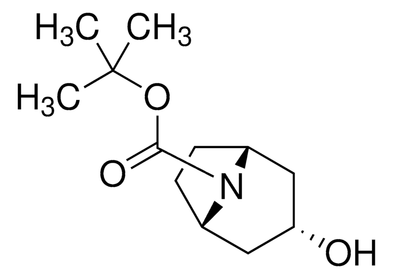 Merck tert-Butyl (1R,5S)-3-hydroxy-8-azabicyclo[3.2.1]octane-8-carboxylate