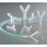 AS ONE PVDF Tube Connector (Y-Type), PVDF 튜브 커넥터(Y형)