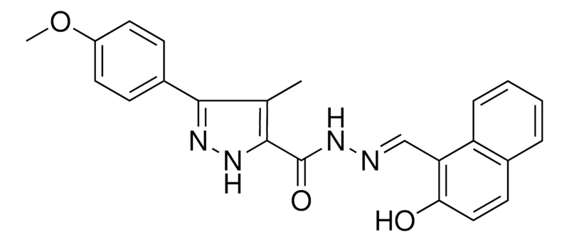 Merck N'-((2-HO-1-NAPHTHYL)METHYLENE)--
