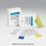 Daihan Science DURAN Premium Color Fine Slide Glass, White·Blue·Yellow90° Ground-edges, 고품질 컬러