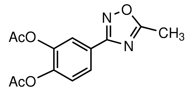 Merck 3-(3,4-Diacetoxyphenyl)-5-methyl-1,2,4-oxadiazole