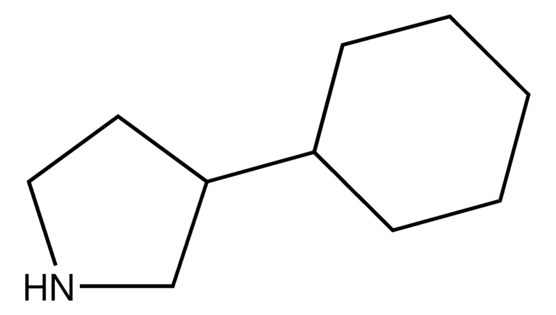 Merck 3-Cyclohexylpyrrolidine