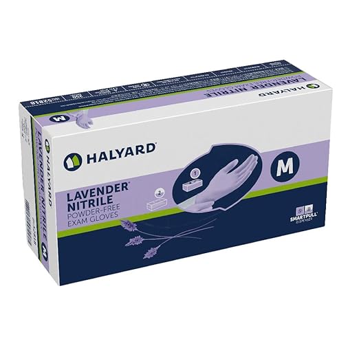 HALYARD LAVENDER Nitrile Exam Glove
