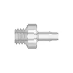10-32 UNF Thread with 1/4` Hex to 400 Series Barb, 3/32` (2.4 mm) ID Tubing