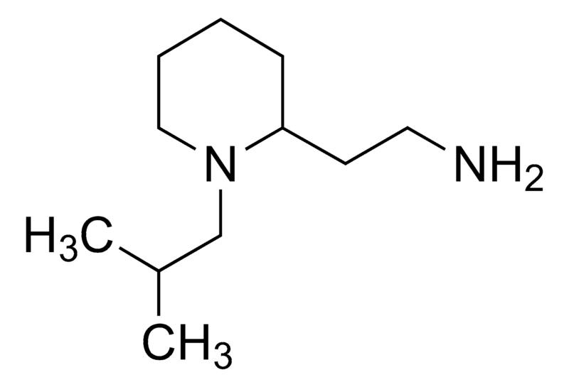 Merck 2-(1-Isobutylpiperidin-2-yl)ethanamine