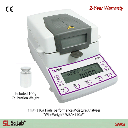 Daihan Science SciLab [d] 1mg, max.110g High-performance Moisture Analyzer “WiseWeighTM WBA-11