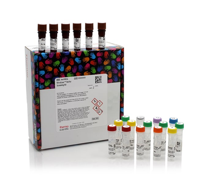 Thermo Fisher Scientific VitroEase Buffer Screening Kit, Buffers: 400 &mu;L, Detergents: 100 &mu;L kit