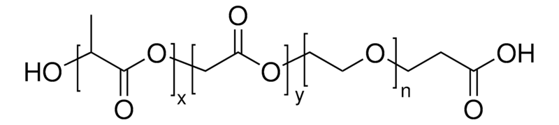 Merck Poly(D,L-lactide-co-glycolide)(85/15)-b-poly(ethylene glycol)-carboxylic acid