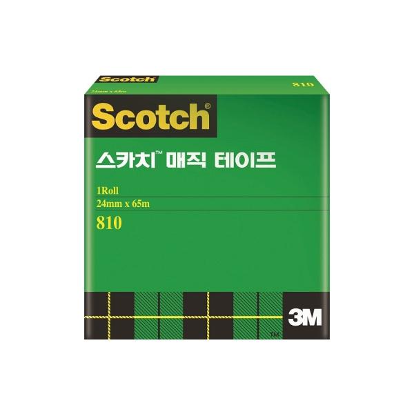 OFFICENEX 3M 스카치 매직테이프 리필 810R(24mmx65m) 3인치