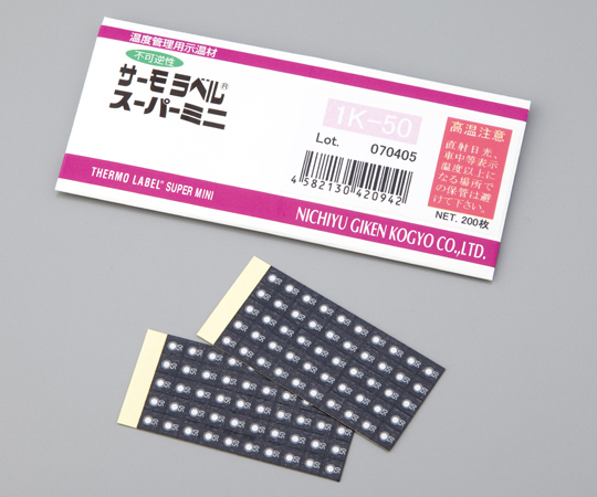 AS ONE Thermo Label Super Mini 1K (Irreversibility), 온도라벨 슈퍼미니 1K(비가역성)