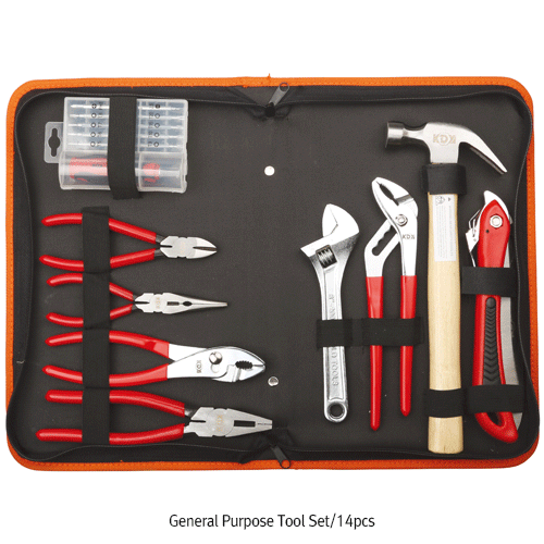 Daihan Science 14pcs 보급형 공구세트, General Purpose Tool Set/14pcs
