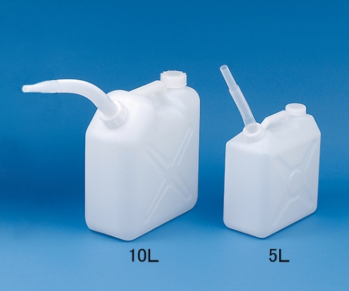 AS ONE Flat Square Can (2 mouths·with Nozzle), 평각 통 (2구·노즐 부속)