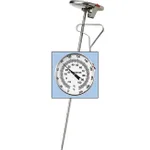 Thermo Fisher Scientific Digi-Sense S.S. Bimetal Pkt Thermo 0-220F 2 in. Dial,Poly Lens,8 in. Stem,2F Div