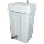 AS ONE Anti-Rebound Double-Bottom Medical Bin, 튀어오름 방지용 2중 바닥 의료용 쓰레기통