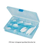 Daihan Science PTFE Oval- & Octagonal-type Mixed Stirrer Bar-Set, for Lab & Industry, L10~75mm,