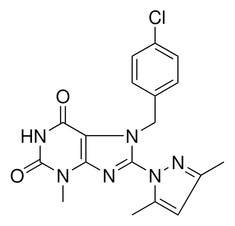 Merck 7-(4-CL-BZL)-8-(3,5-DIMETHYL-P - 1MG&