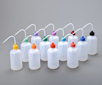 AS ONE Color Washing Bottle Narrow-Mouth PE, 컬러세척병(세구)