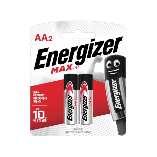 OFFICENEX 에너자이저 맥스 건전지 AA(2입)