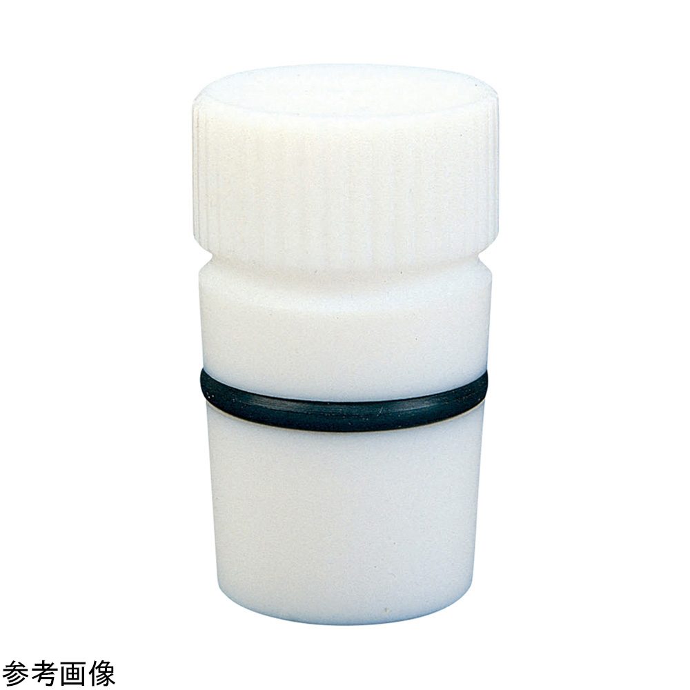 AS ONE PTFE Flat Plug (with O-Ring), PTFE 평마개(O링 부속)