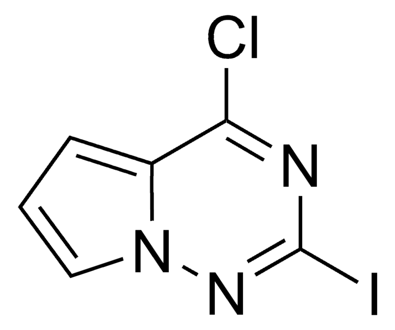 Merck 4-Chloro-2-iodopyrrolo[1,2-f][1,2,4]triazine