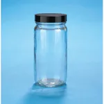 Thermo Fisher Scientific Kimble Clear Glass Standard Wide-Mouth Jars