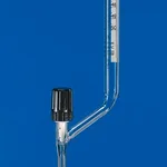 Merck BRAND(R) SILBERBRAND burette, lateral stopcock