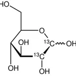 Merck D-GLUCOSE-1,2-13C2, 99 ATOM % 13C