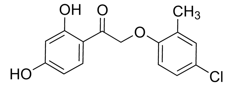 Merck 2-(4-Chloro-2-methylphenoxy)-1-(2,4-dihydroxyphenyl)ethanone