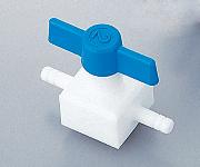 AS ONE Fluororesin StopCock (Inserting Lock), 불소수지제 콕(삽입형)