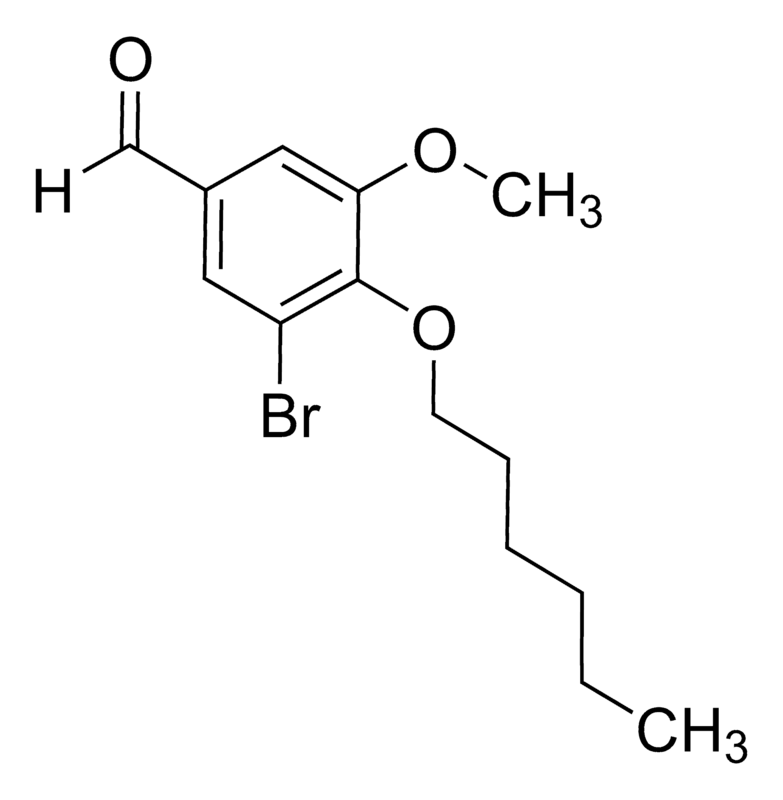 Merck 3-Bromo-4-(hexyloxy)-5-methoxybenzaldehyde