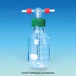 Daihan Science SciLab Gas Washing Bottle, Safety GL Screw System & Graduation, DURAN glass 100
